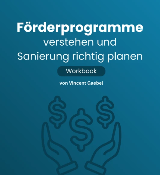 Kostenloses 50-Seiten Workbook zu BAFA & KfW Förderungen